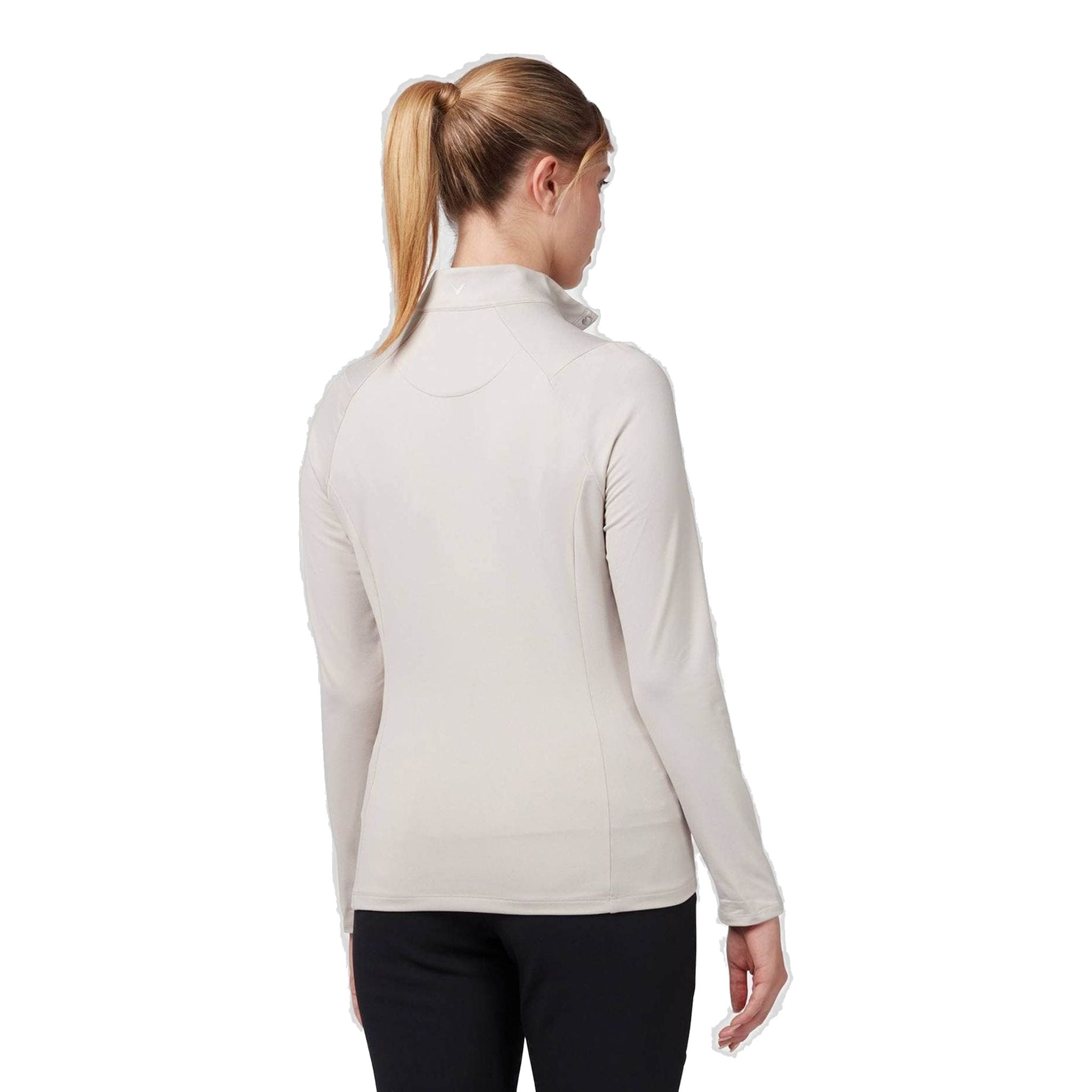 Callaway Thermal LS Fleece Jersey Polo Damen