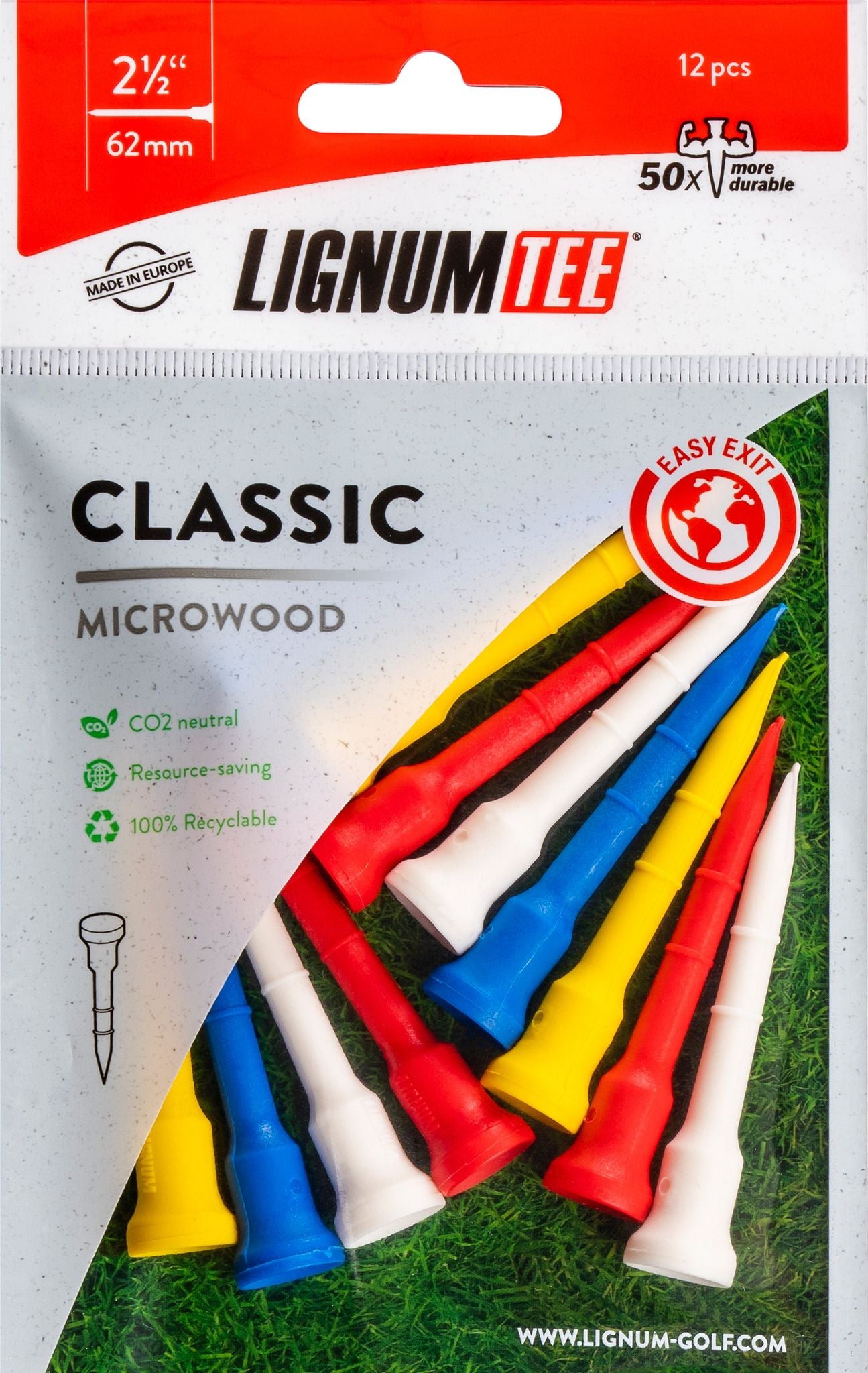 Lignum Classic 62mm tees