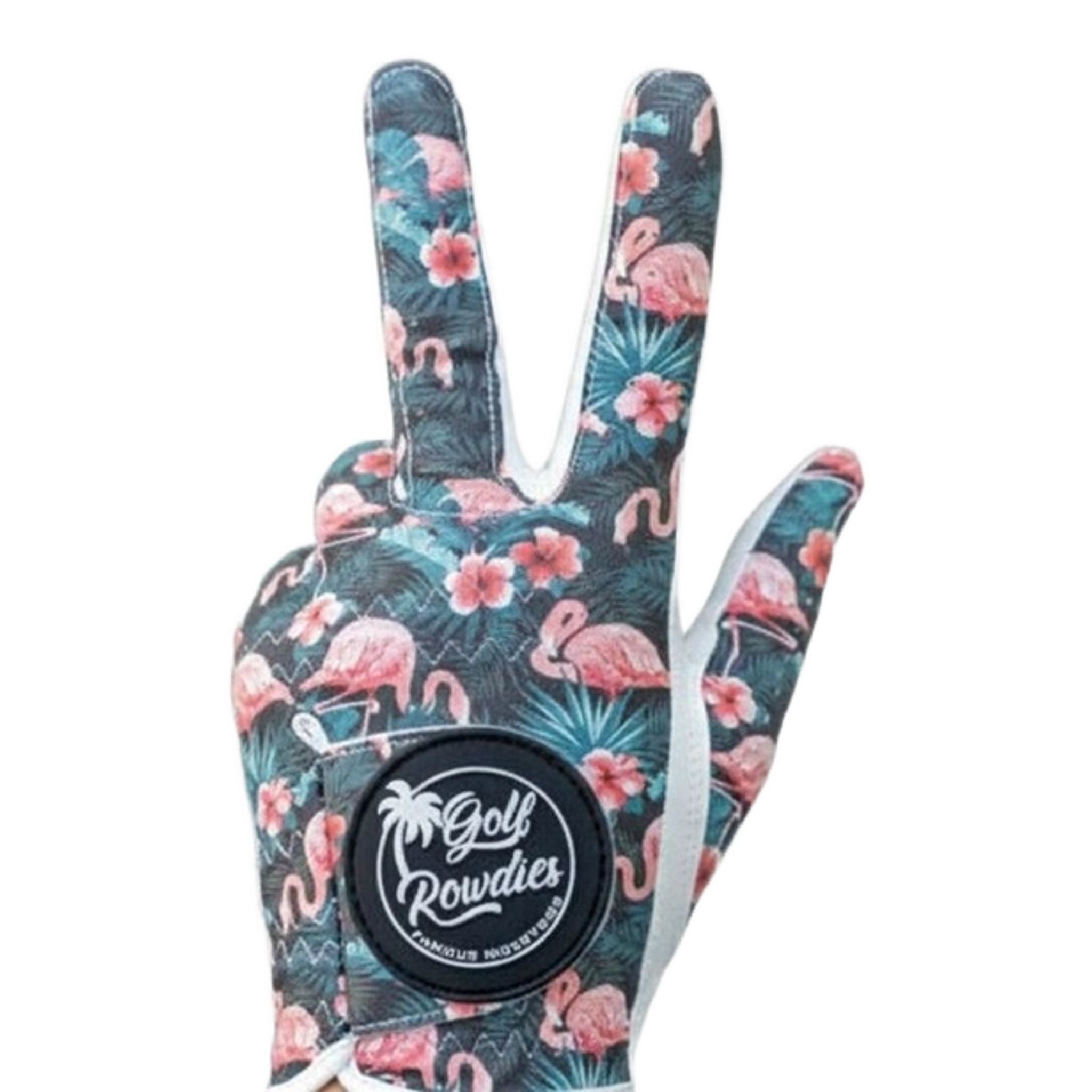 Golf Rowdies Flamingo Handschuh Damen