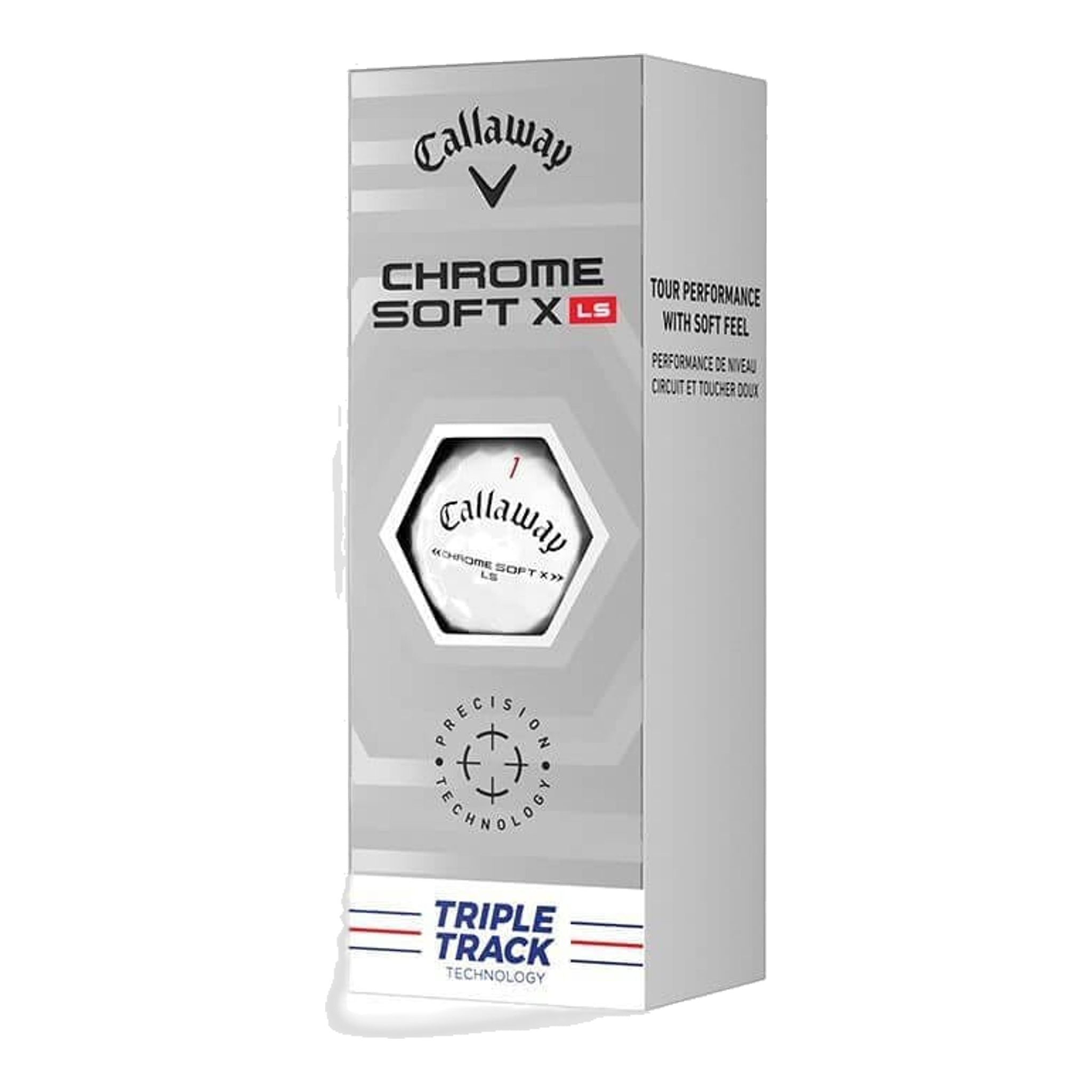 Žogice za golf Callaway Chrome Soft X LS (2022)