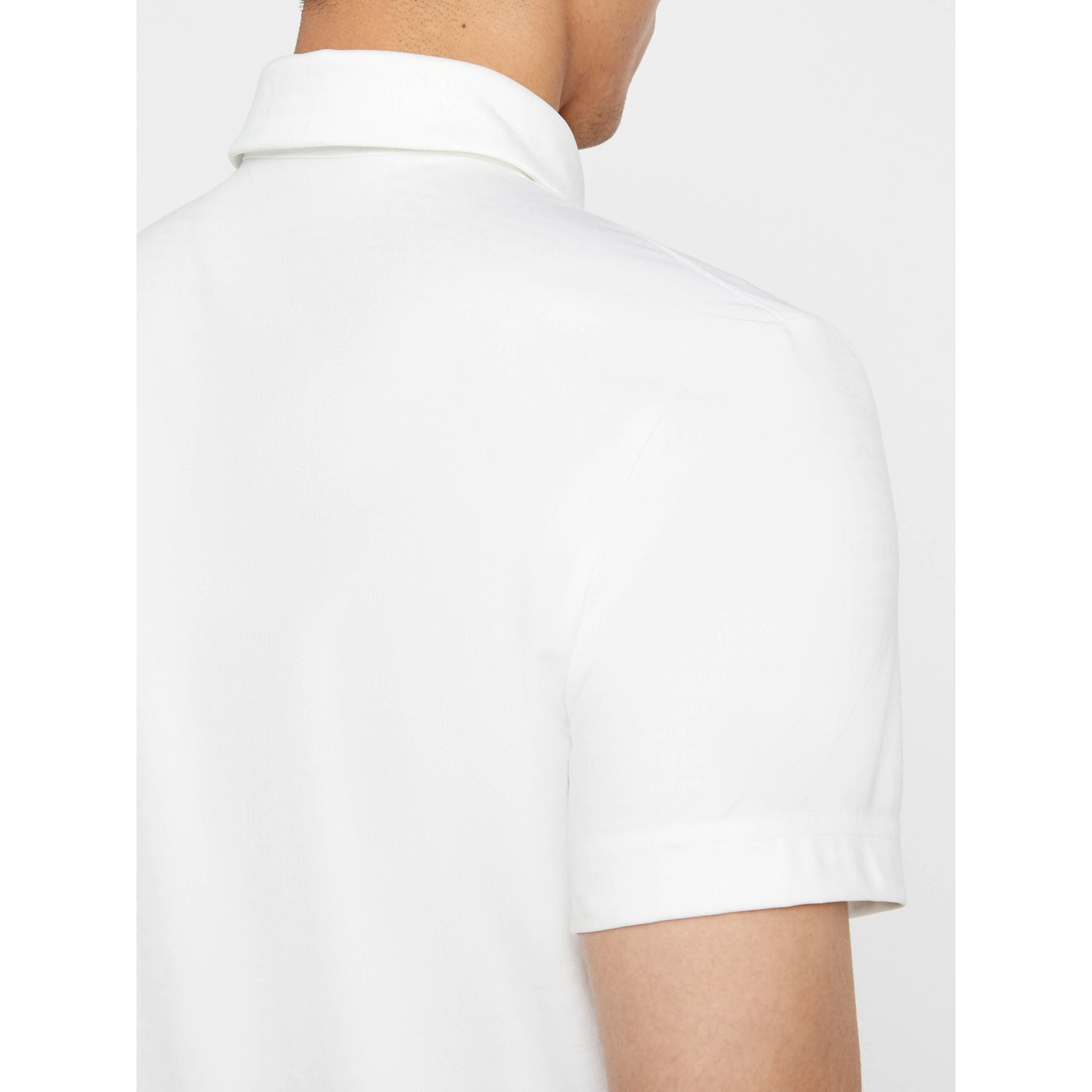 J. Lindeberg M Pine Slim Fit-TX Jersey Polo White Herren