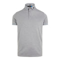 J. Lindeberg M KV Reg Fit-TX Jersey Polo Stone Grey Melange Herren
