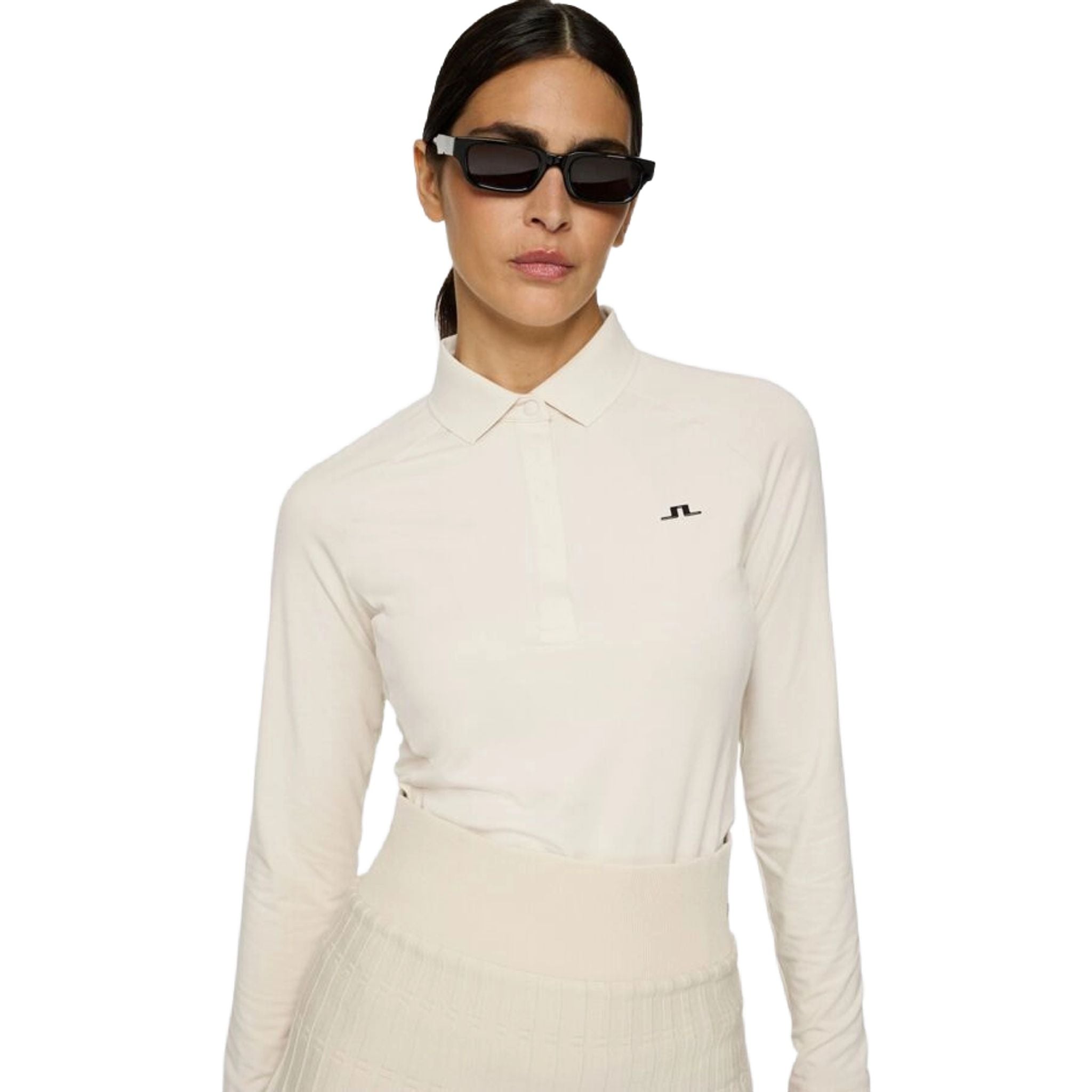 J. Lindeberg Flor Long Sleeve Polo Damen