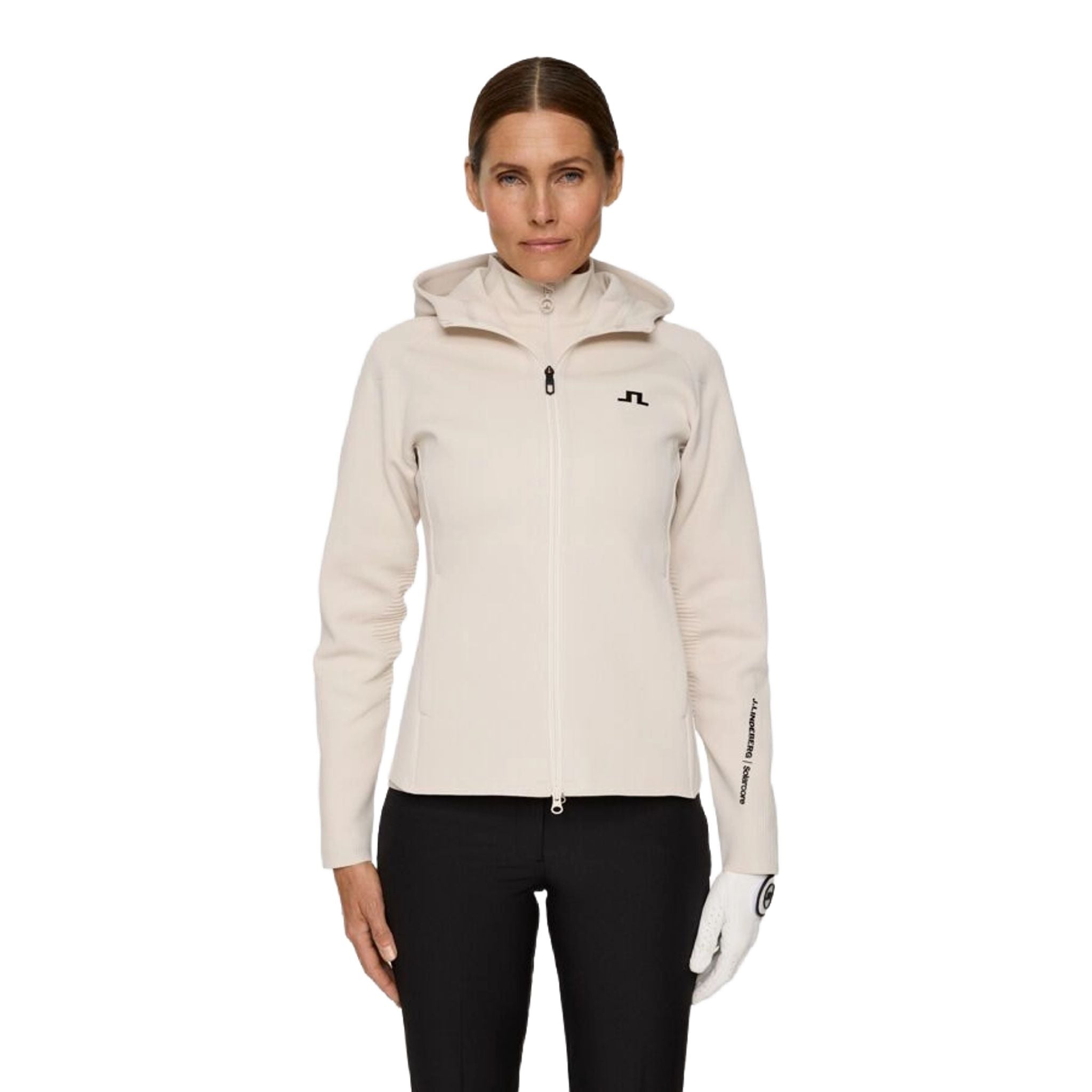 J. Lindeberg Solarcore Knit Zip Sweater Damen