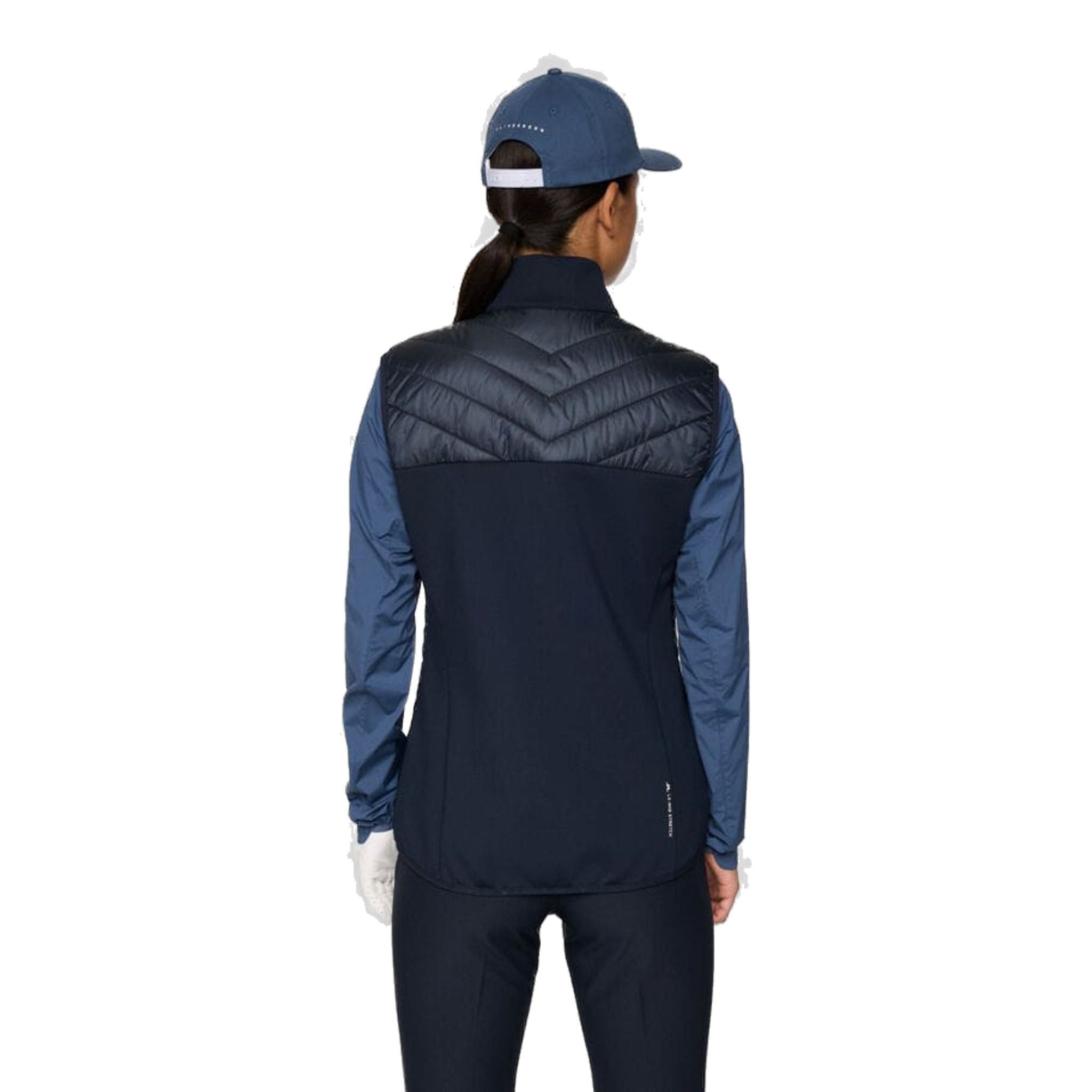 J. Lindeberg Madde Quilt Hybrid Vest Women