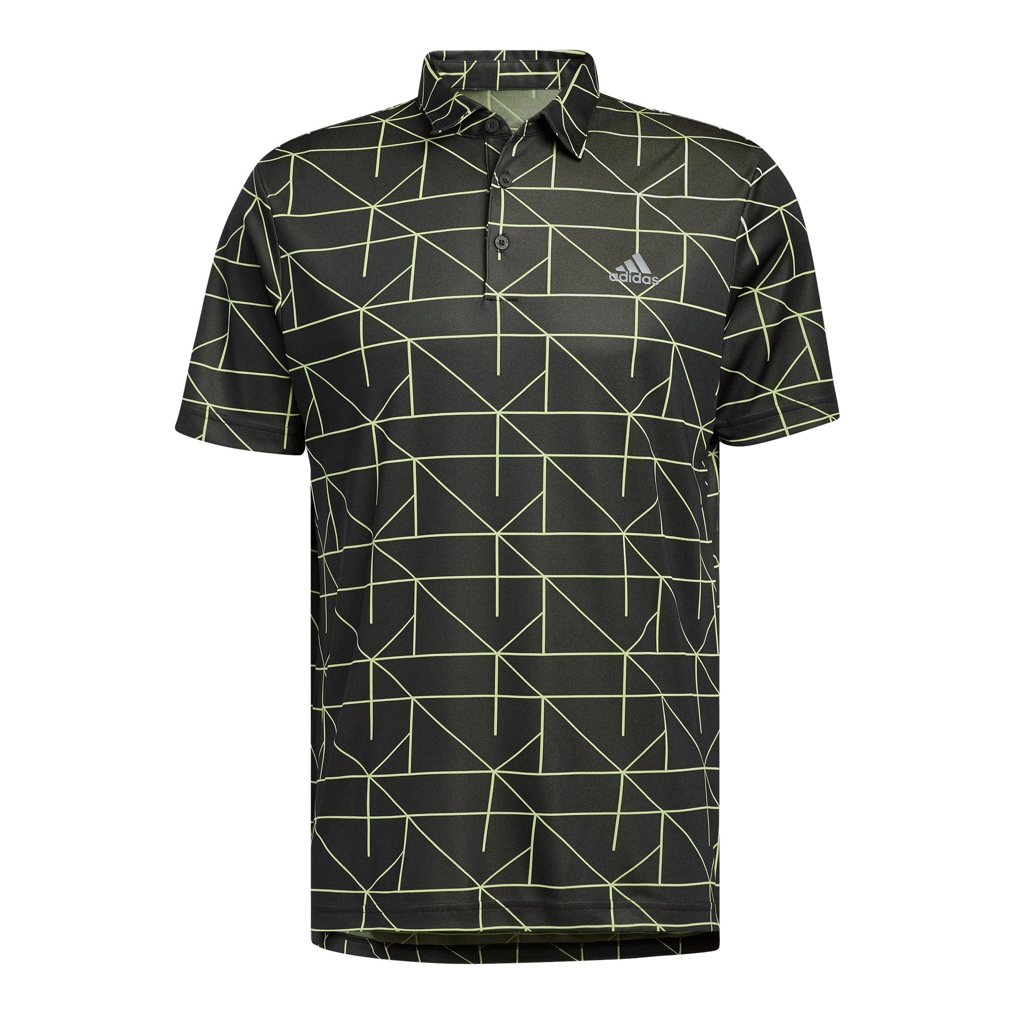 Adidas Jaquard Lines Polo Herren
