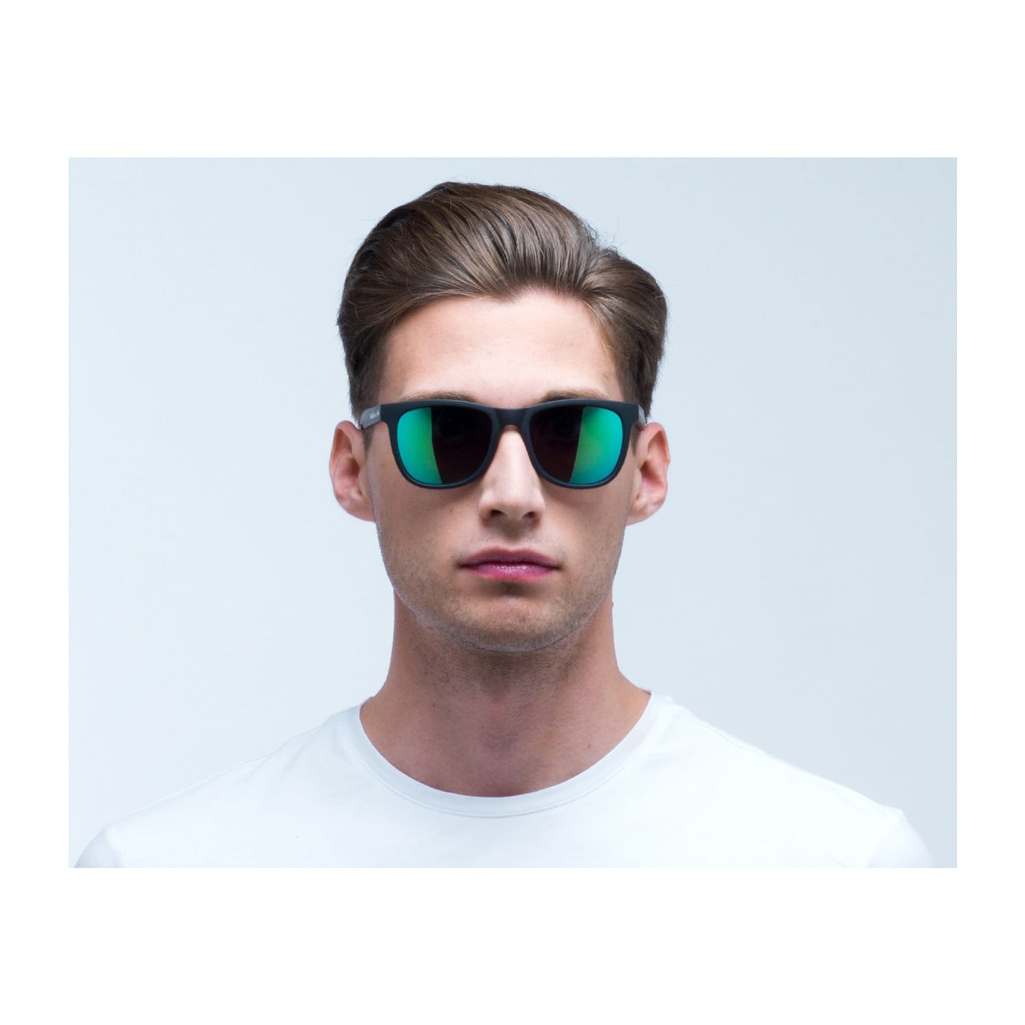 RedBull Spect Eyewear LAKE Schwarz/Smoke Green Mirror