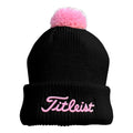 Titleist Beanie Pom Pom W Schwarz/Pink Damen
