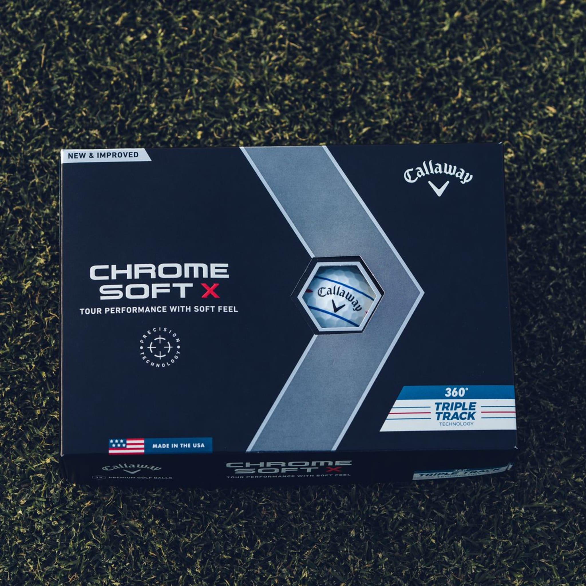 Callaway Chrome Soft X (22) [12 Balls] Triple Track 360