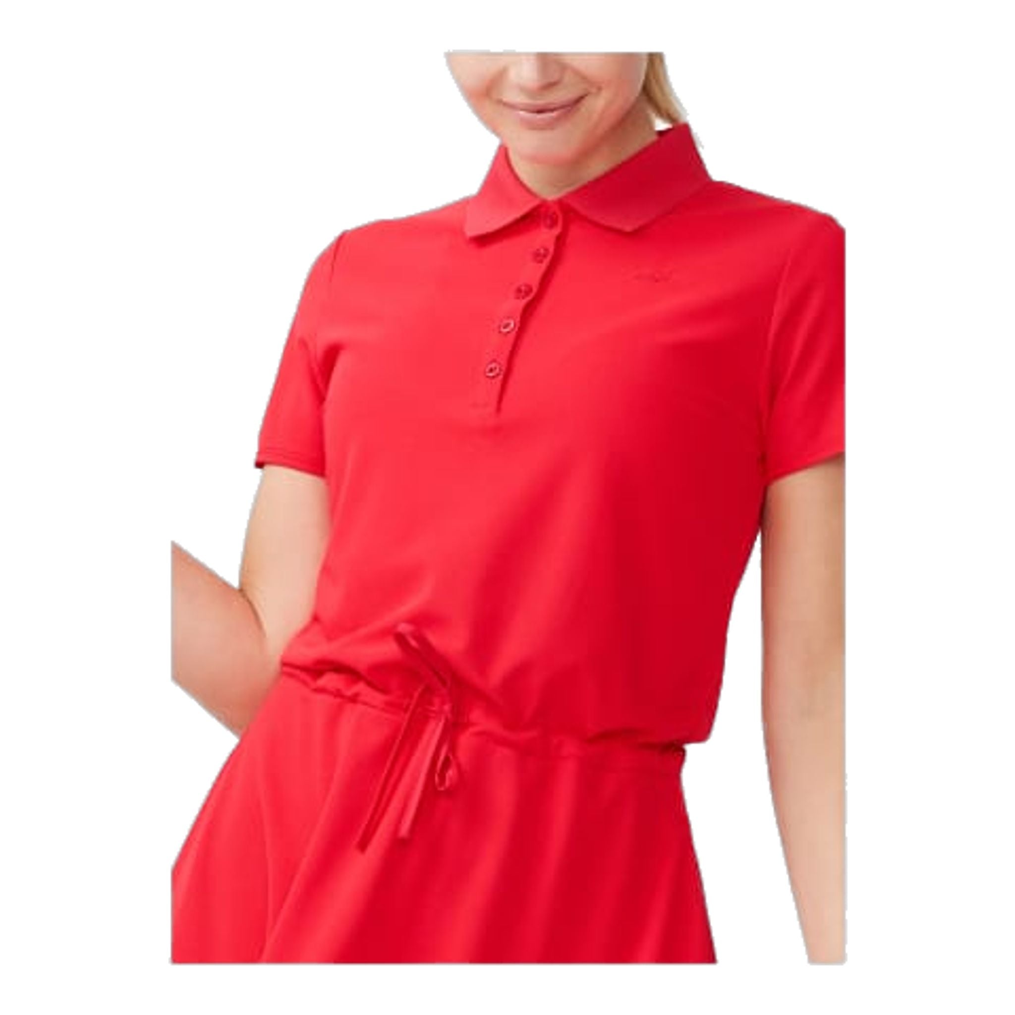 Röhnisch Kleid Soft Func Rot Damen