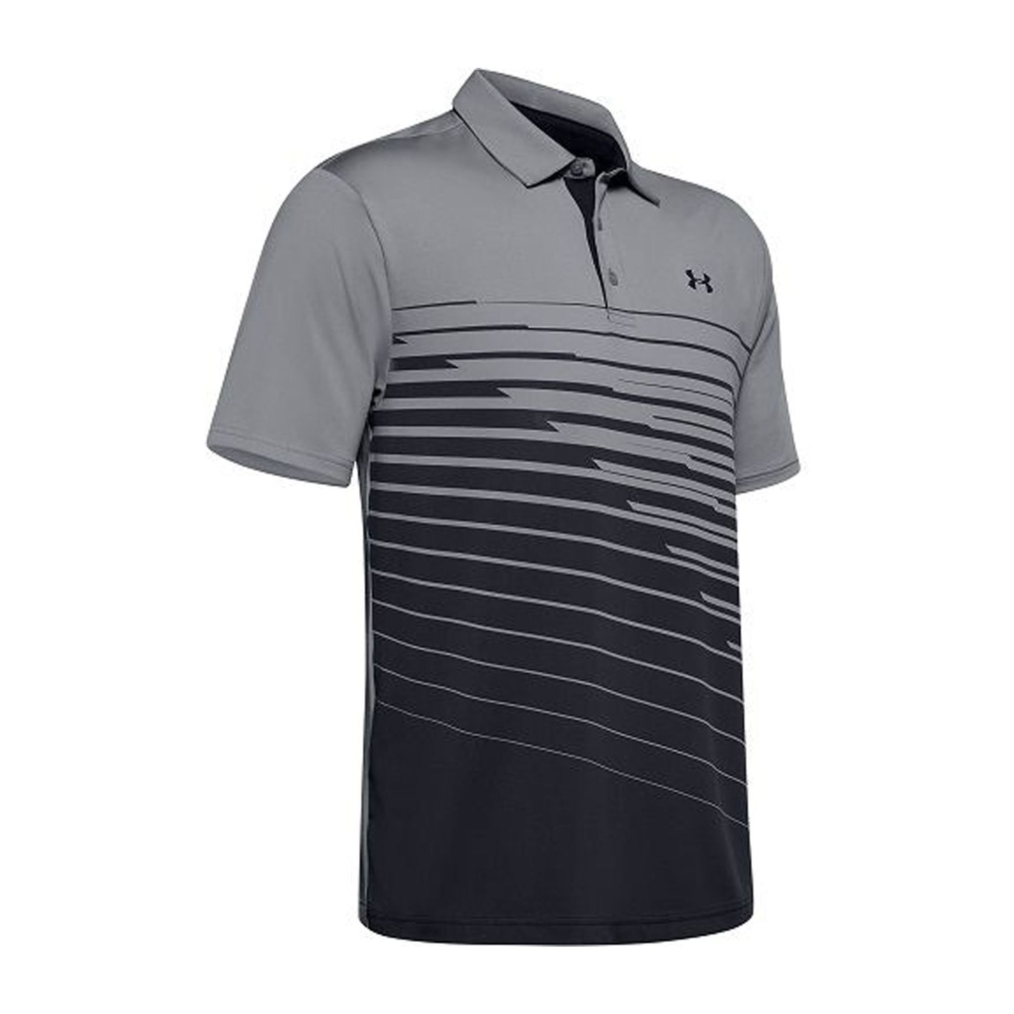 Under Armour Playoff Polo 2.0 Steel/Black/Grey Herren