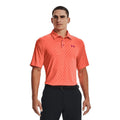 Under Armour M Polo Playoff 2,0 Electric Tangerine/Knock Out Herren