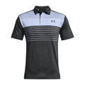 Under Armour Playoff Polo 2.0 Black/Isotope Blue/Mineral Blue Herren