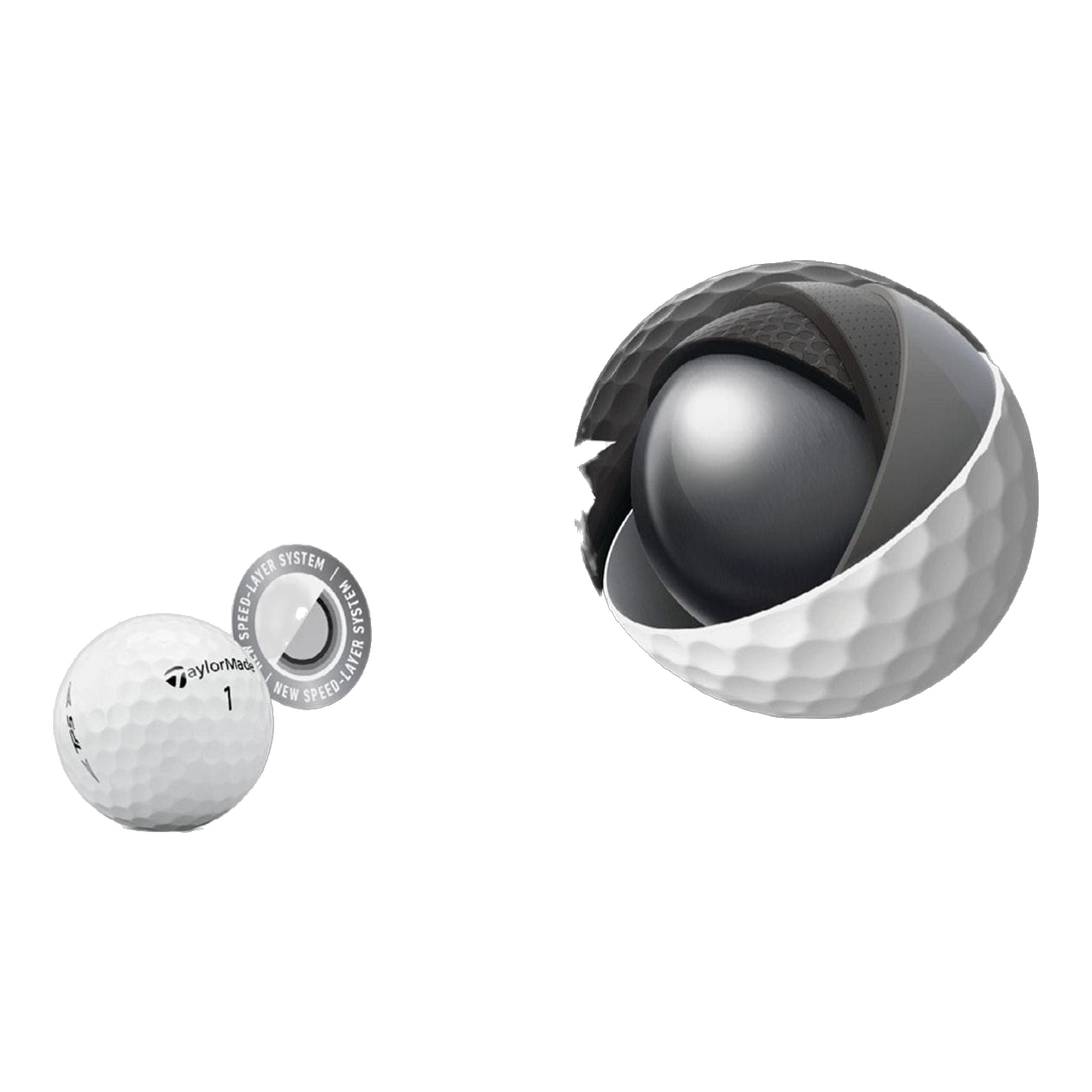 TaylorMade TP5x (20) [12Balls] Yellow