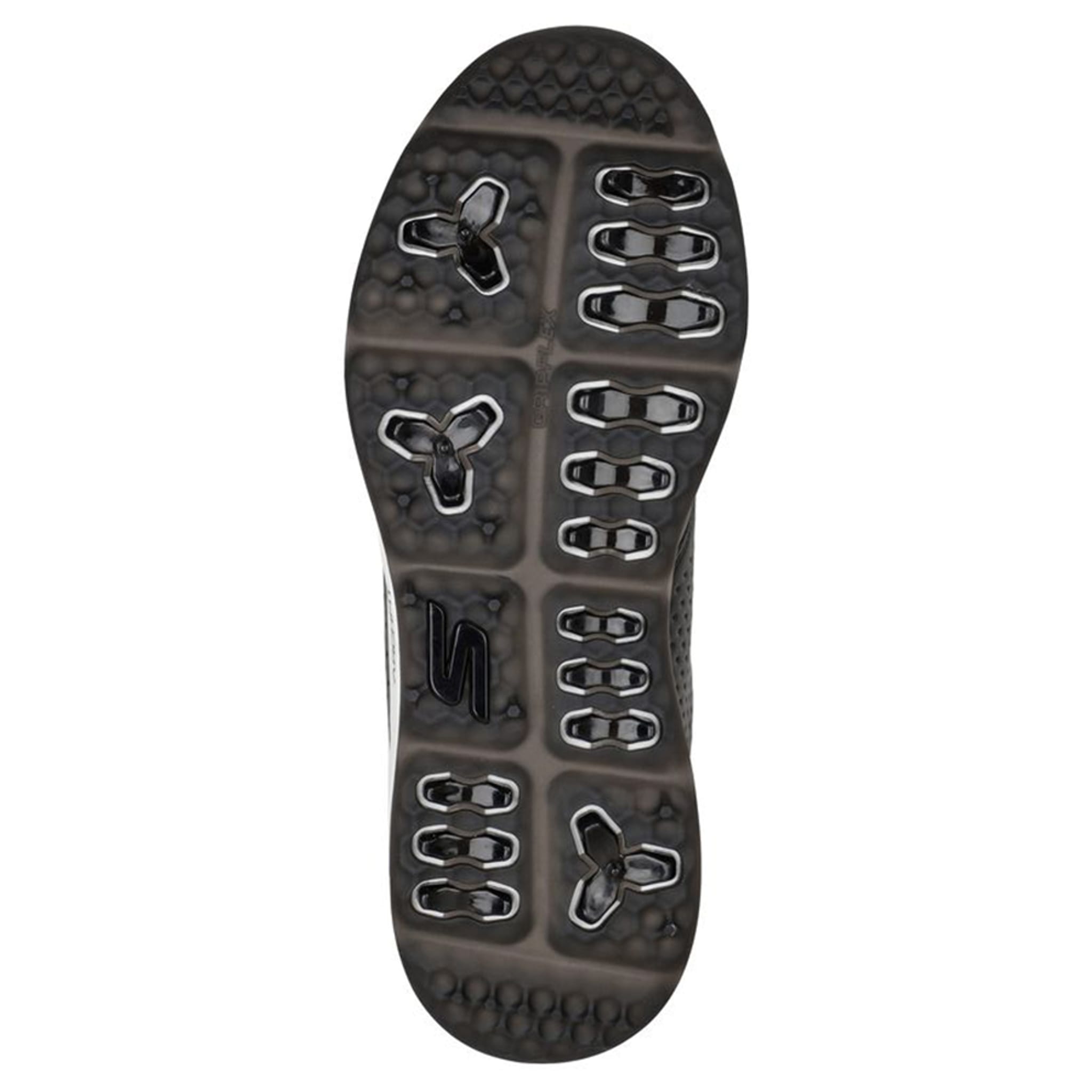 Skechers M GO GOLF ELITE 5 - LEGEND Black Leather/White Tri Herren