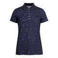 Röhnisch Direction Polo Navyblau Micro Spot Damen Damen