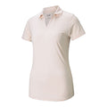 Puma W Cloudspun Free SS Polo Pink Damen