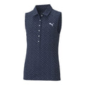Puma Polo Cloudspun Polka SL Mädchen Navy Blazer Damen
