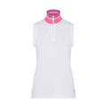 J. Lindeberg W Audrey TX-Jersey SS Polo White Damen