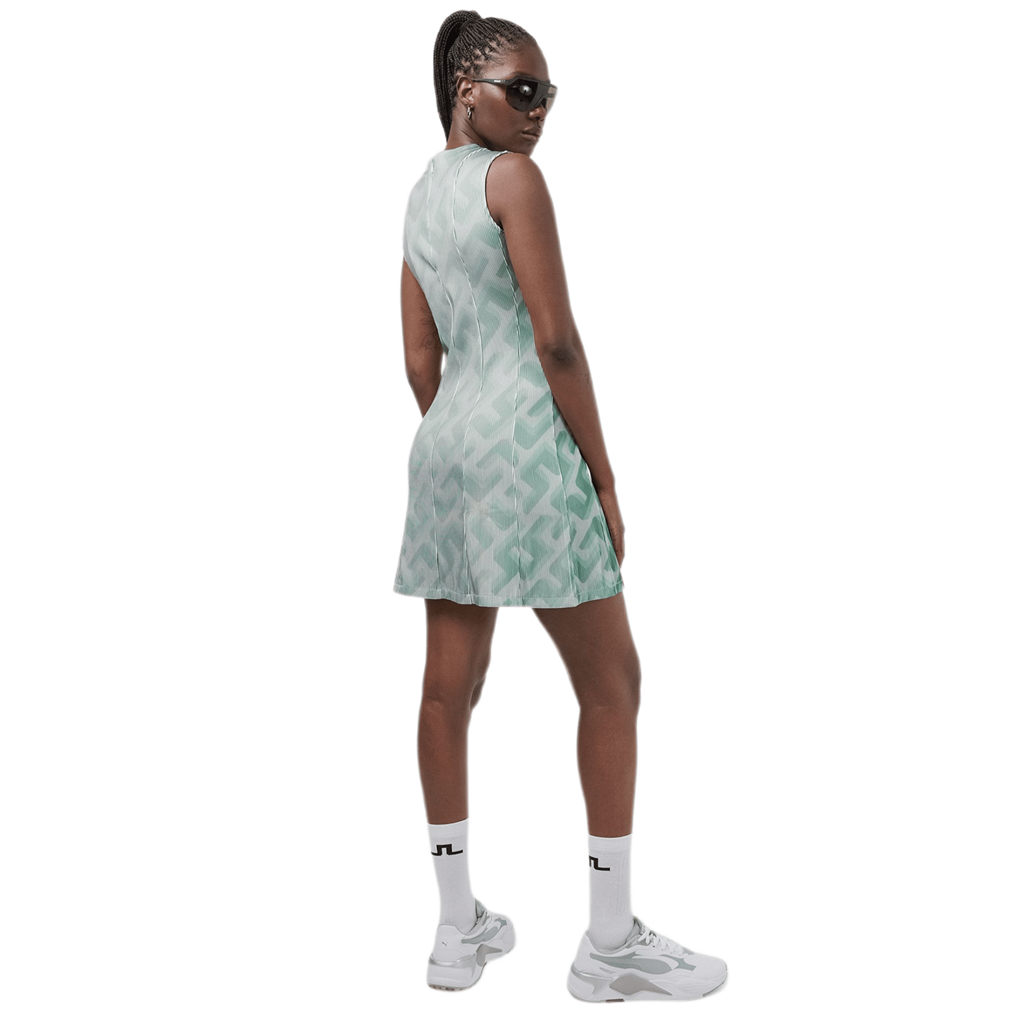 J. Lindeberg Kleid 3D Golf Jilian 3D Bridge Mongram Damen