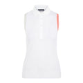 J. Lindeberg W Malin SL Top White Damen