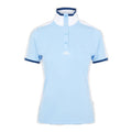 J. Lindeberg W Minna SS Polo Summer Blue Damen