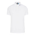 J. Lindeberg M KV Regular Fit Golf Polo White Herren