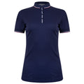Kjus W Emmy Structure Polo SS Atlanta Blau/Blau Damen