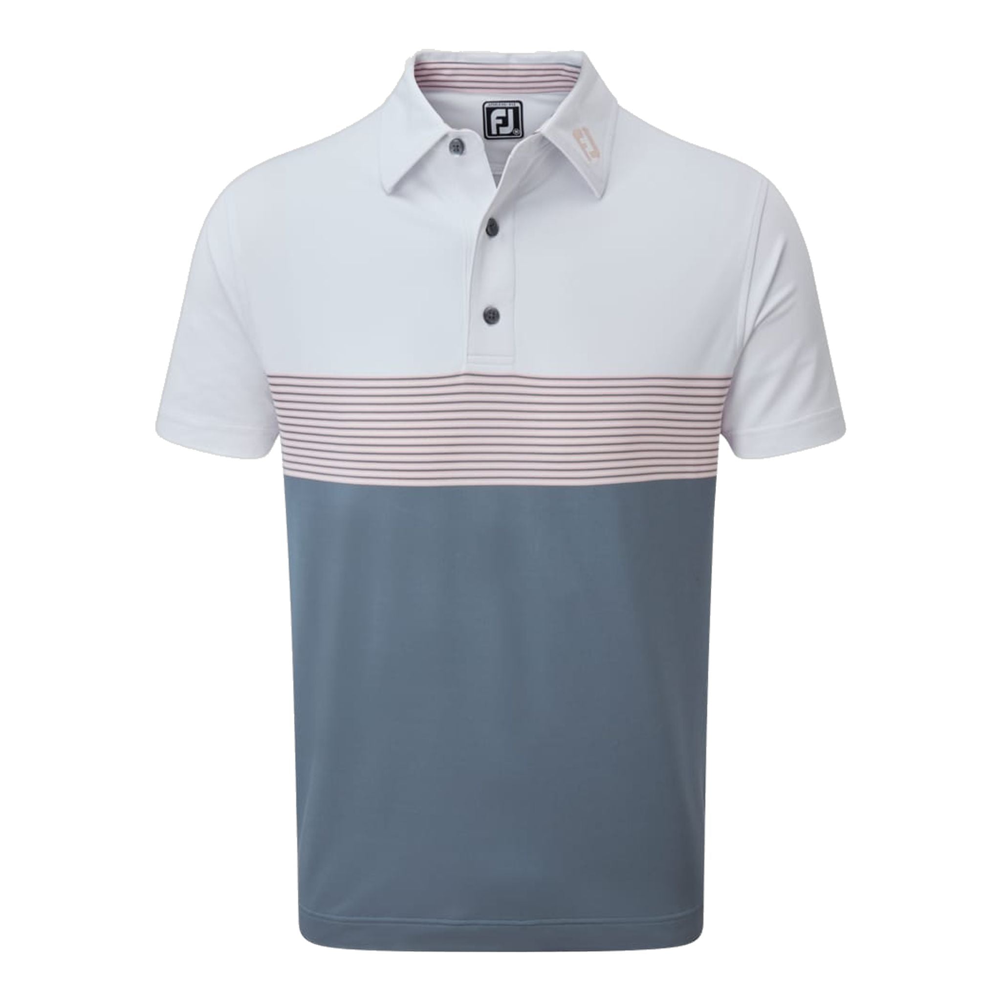 Footjoy Polo Colour Block Pique Herren