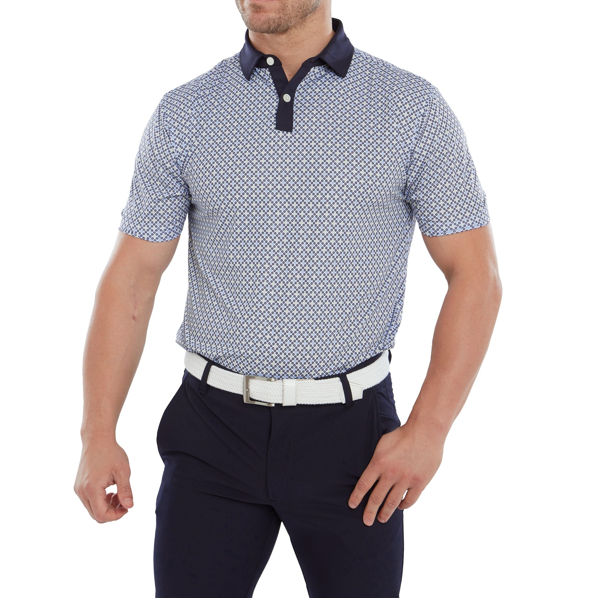 Footjoy Circle Print Poloshirt Herren