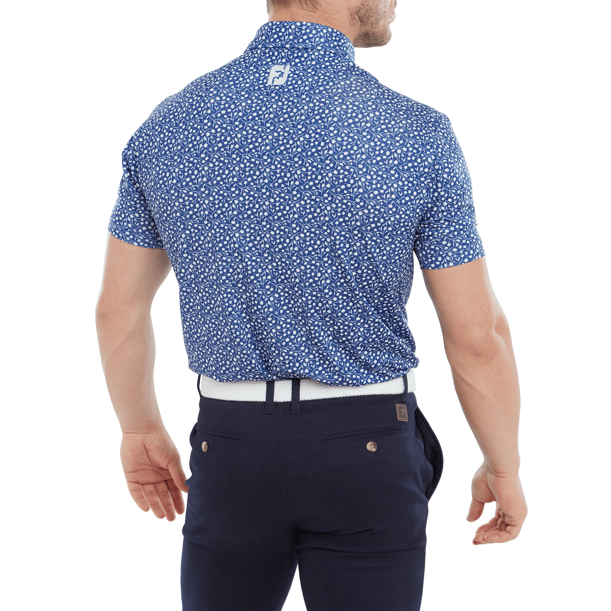 Footjoy Tossed Tulips Polo Herren