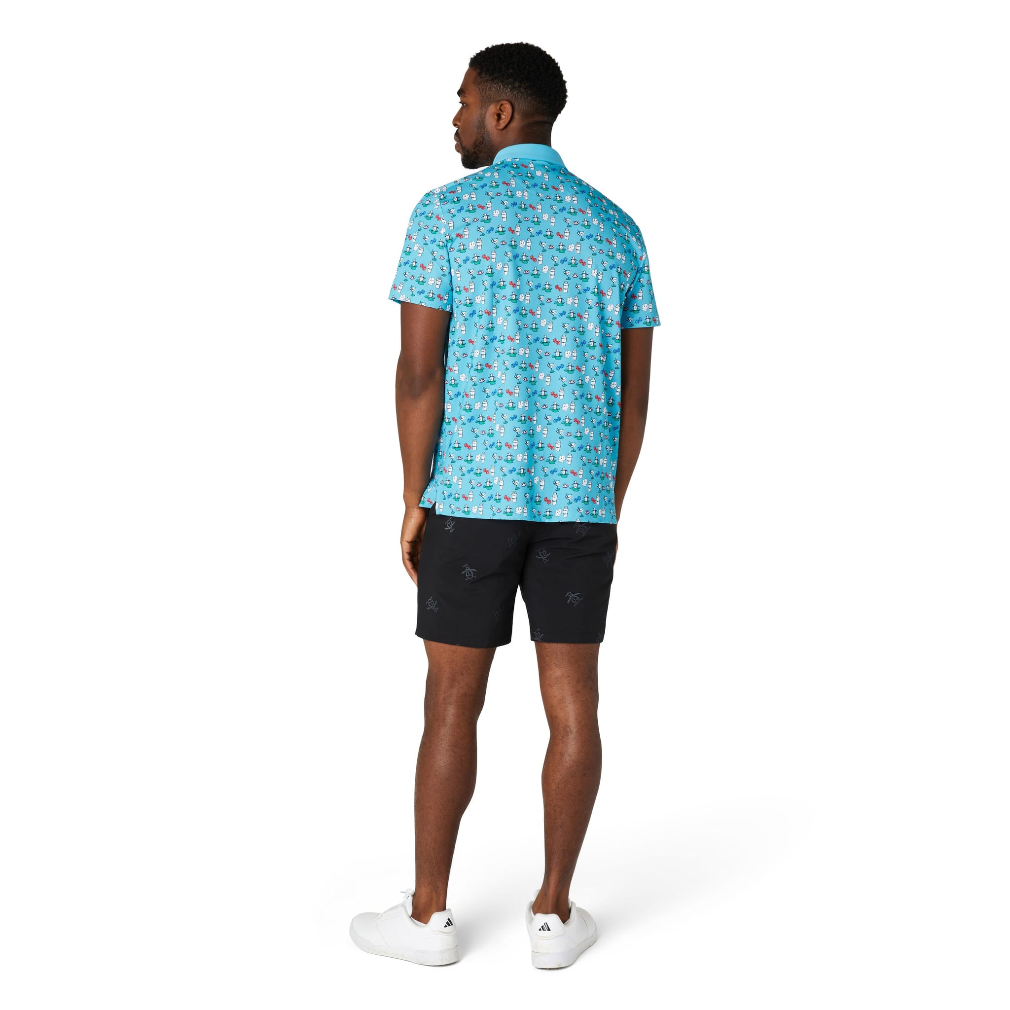 Original Penguin Player All-Over Print Polo Herren