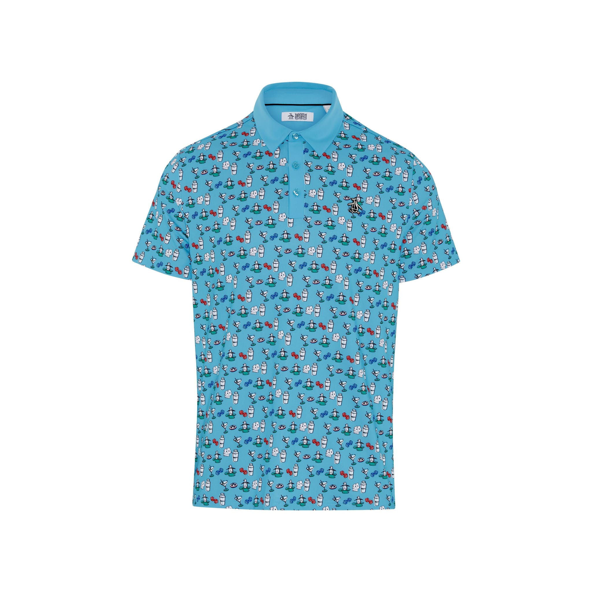 Original Penguin Player All-Over Print Polo Herren