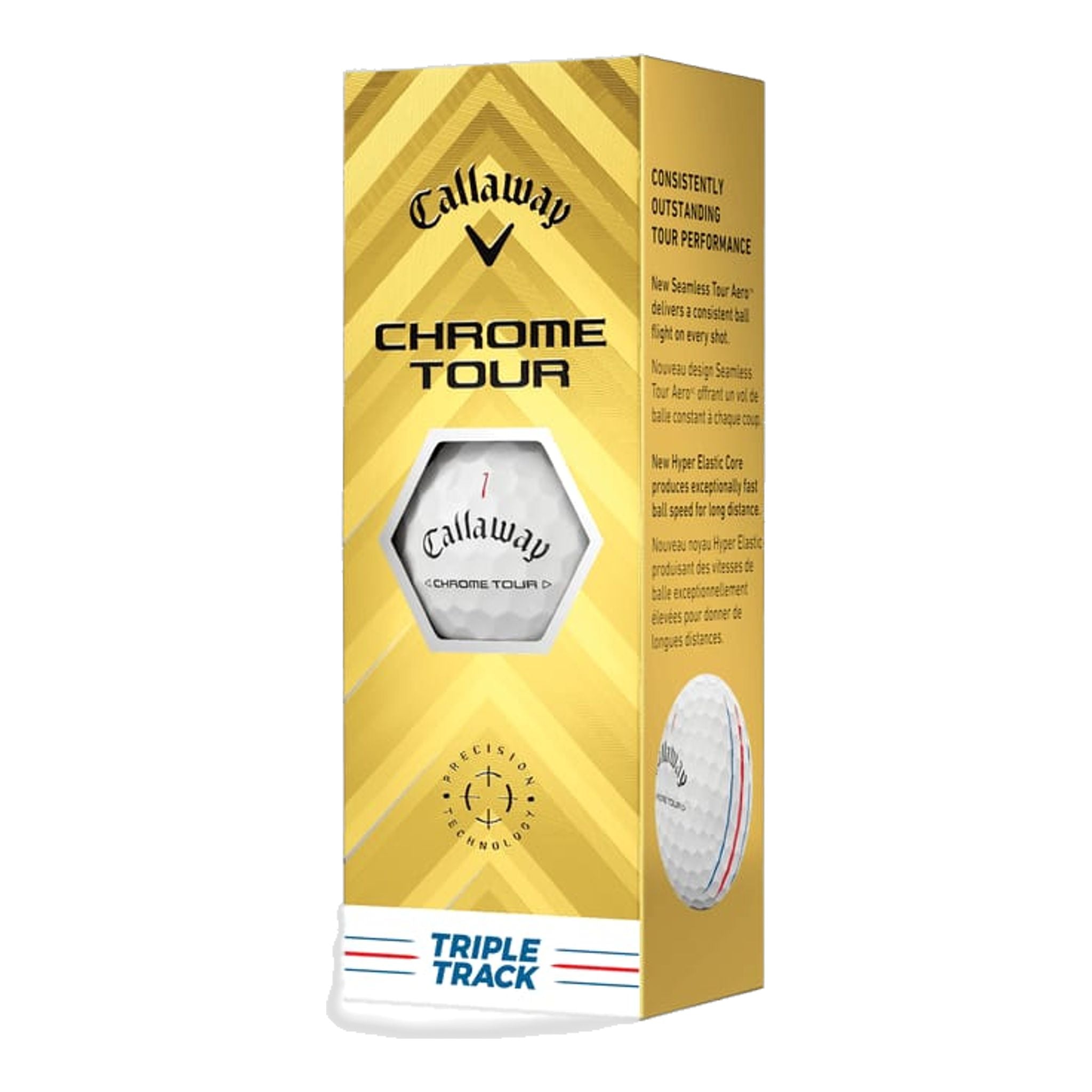 Callaway Chrome Tour Triple Track [48 Stück] Golfbälle (2024)
