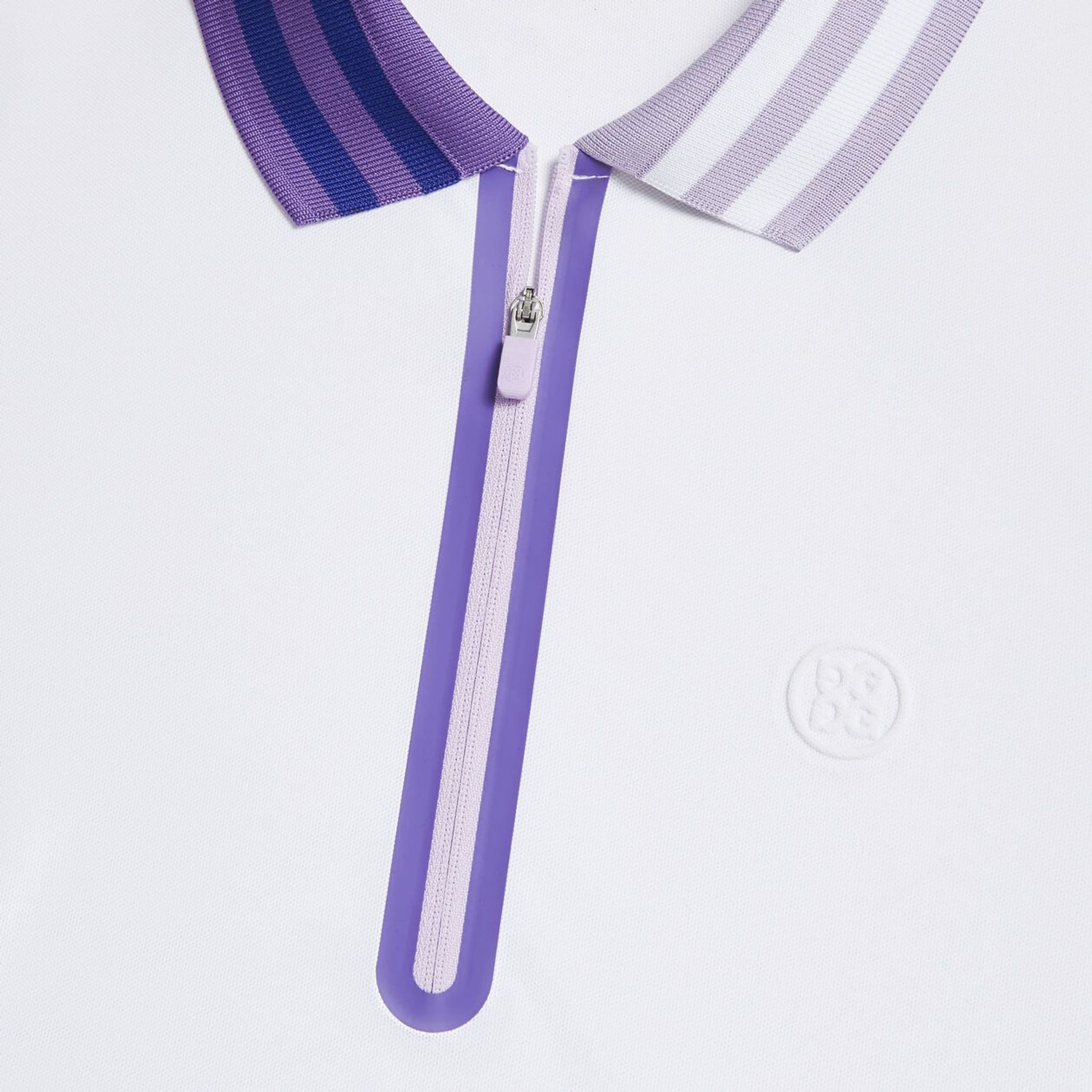 GFORE 1/4 Zip Tech Pique Sleveless Polo Damen