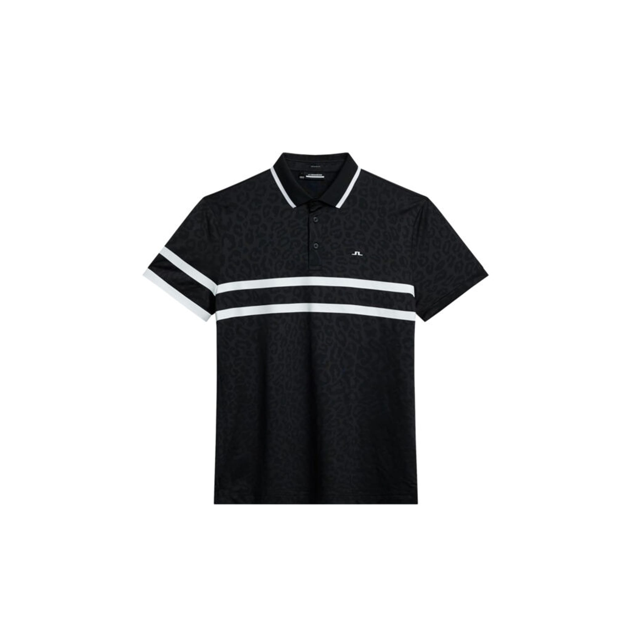 J. Lindeberg Boswell Regular Jacquard Poloshirt Herren
