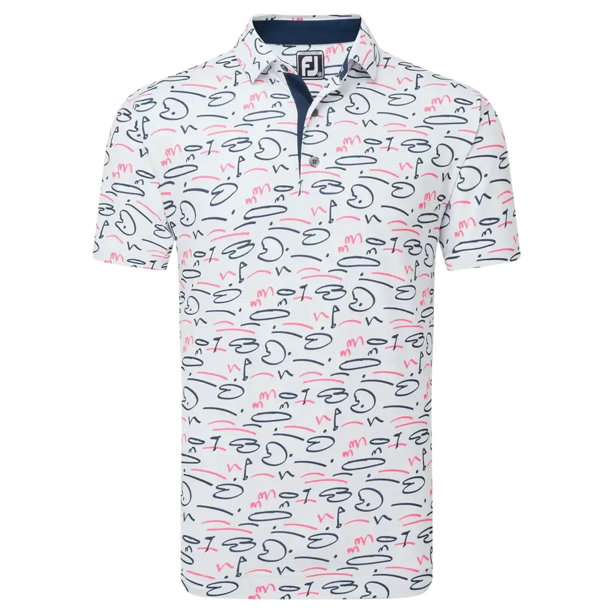 Footjoy Footjoy Course Doodle Polo Herren Herren