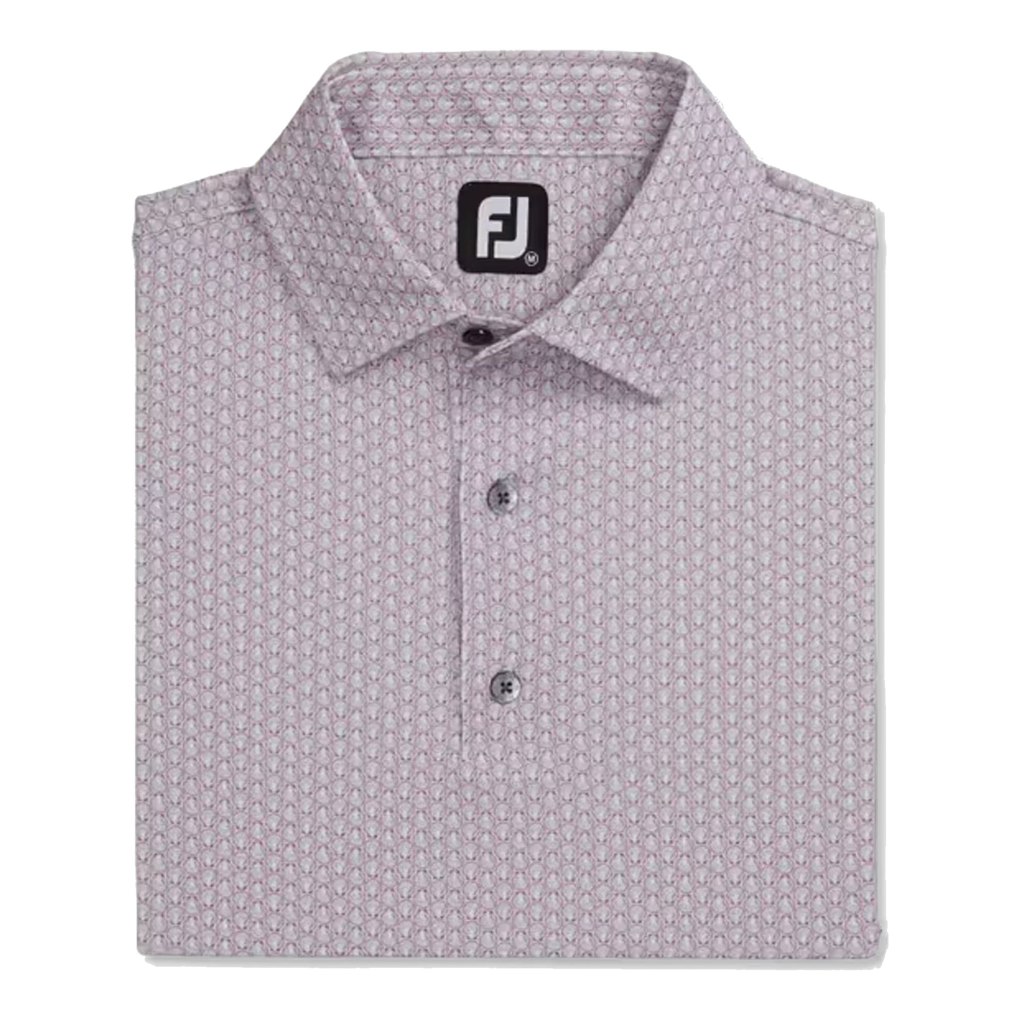 Footjoy Shell Foulard Lisle Poloshirt Herren
