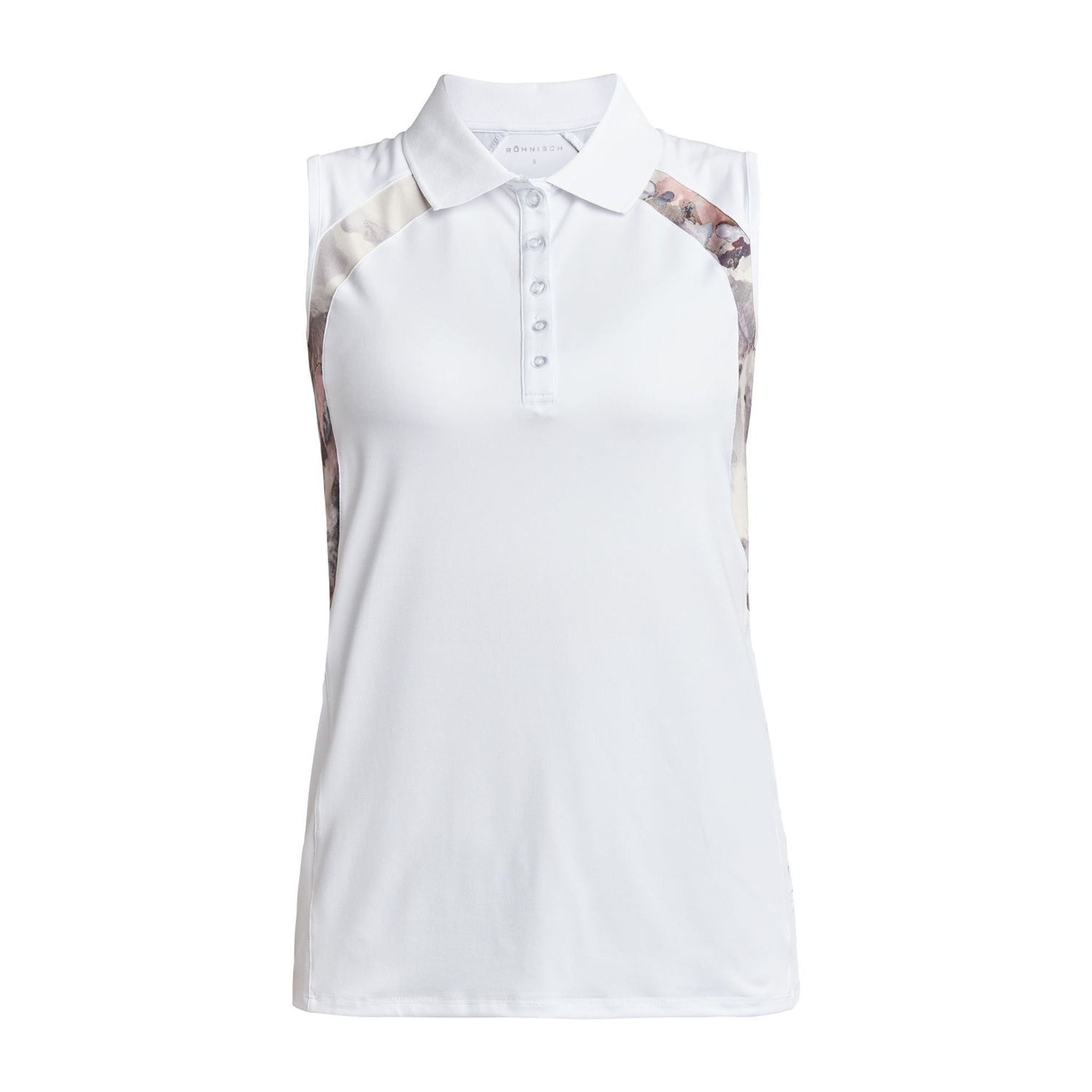 Röhnisch Polo Sophie Ärmellos W Nude Aqurelle L Damen