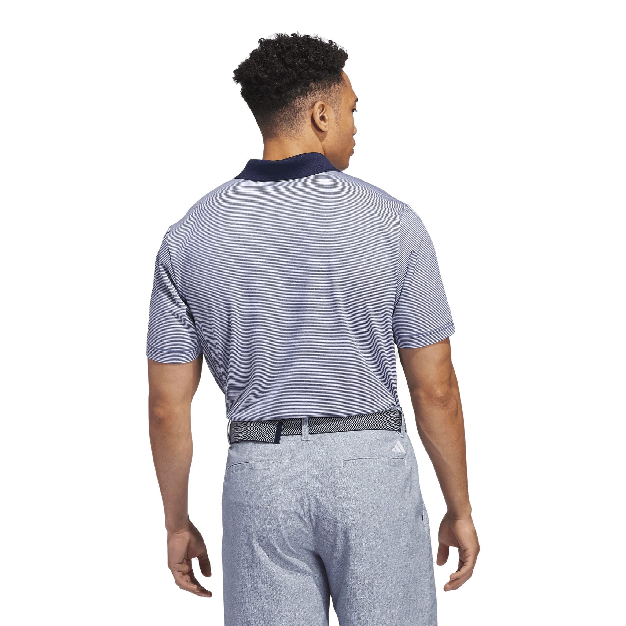 Adidas Ultimate365 Ottoman Stripe Polo Shirt Herren