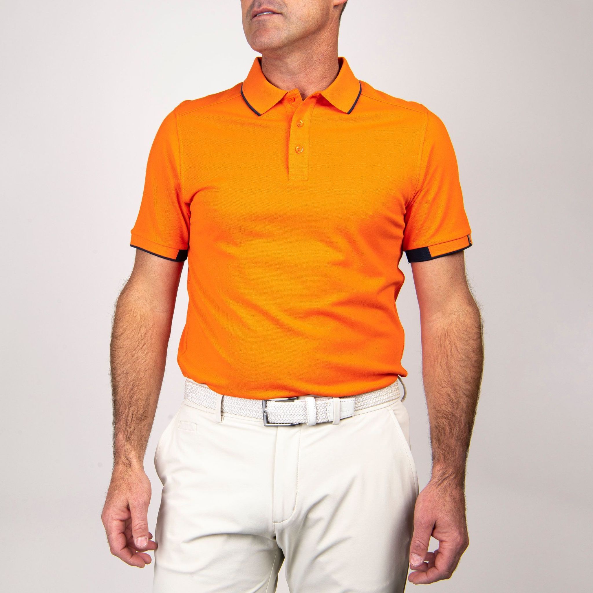 Kjus Stan S/S (Front Logo) Golfpolo Herren