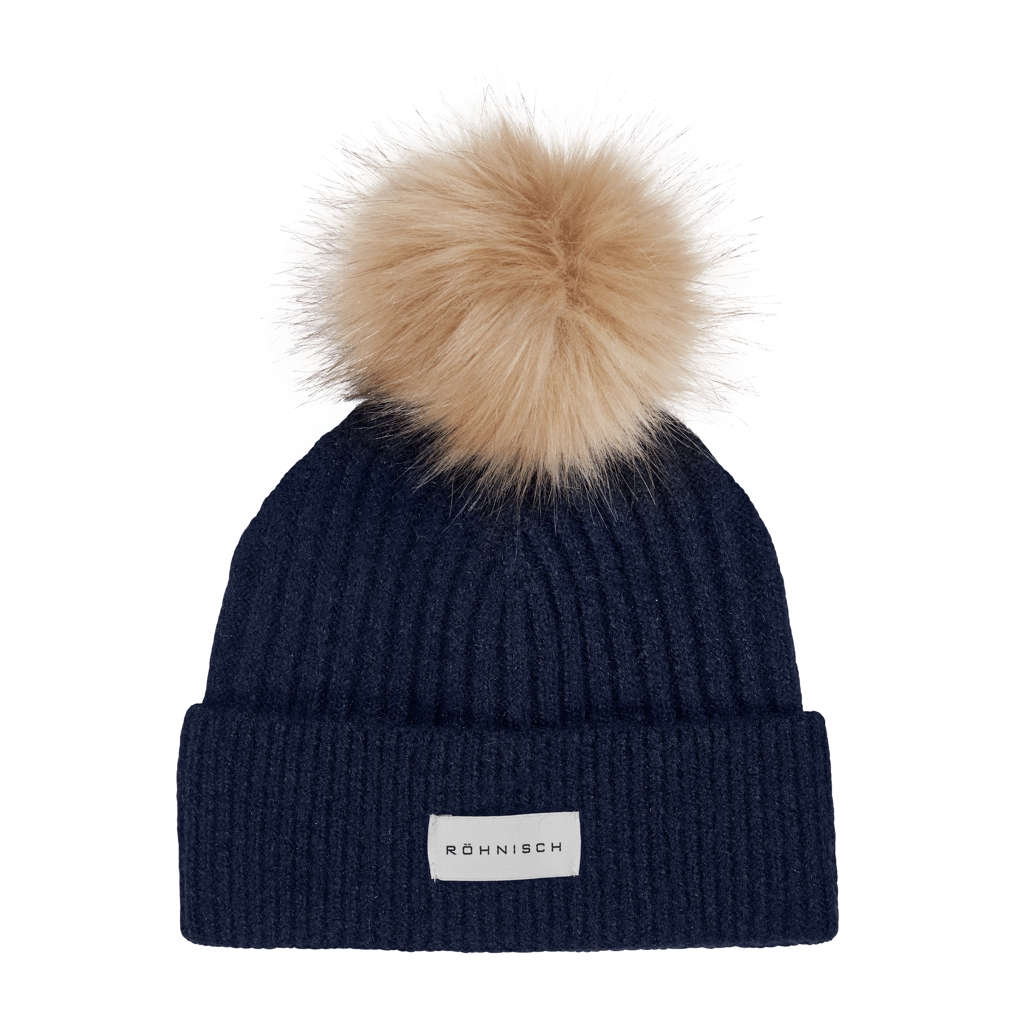 Röhnisch Pom Rib Beanie Damen