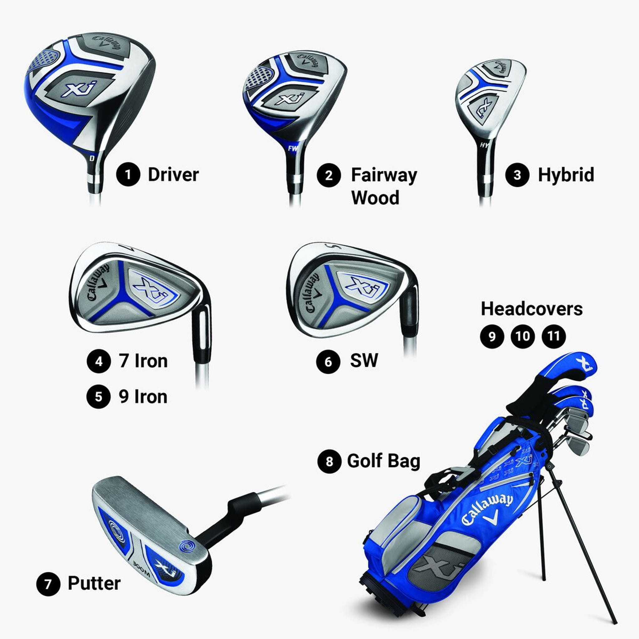 Callaway XJ Komplettset Girls Damen