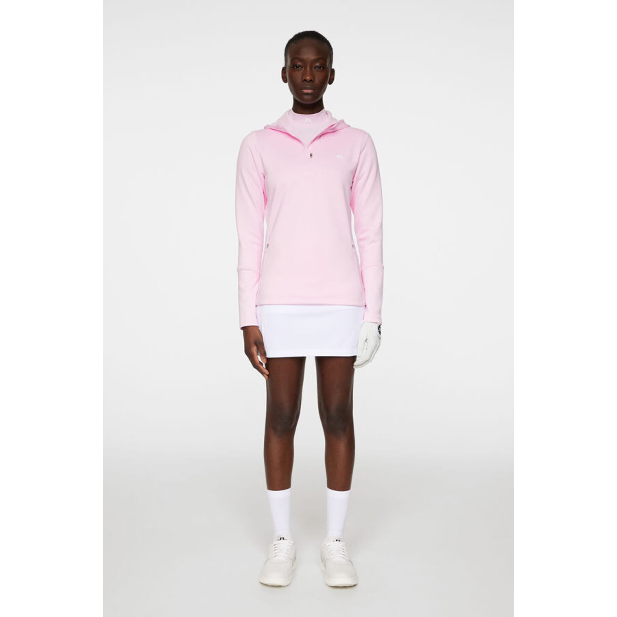 J. Lindeberg W Aerial Quarter Zip Hood Damen