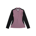 J. Lindeberg Marilyn Half Zip Mid Layer Damen Schwarz Damen