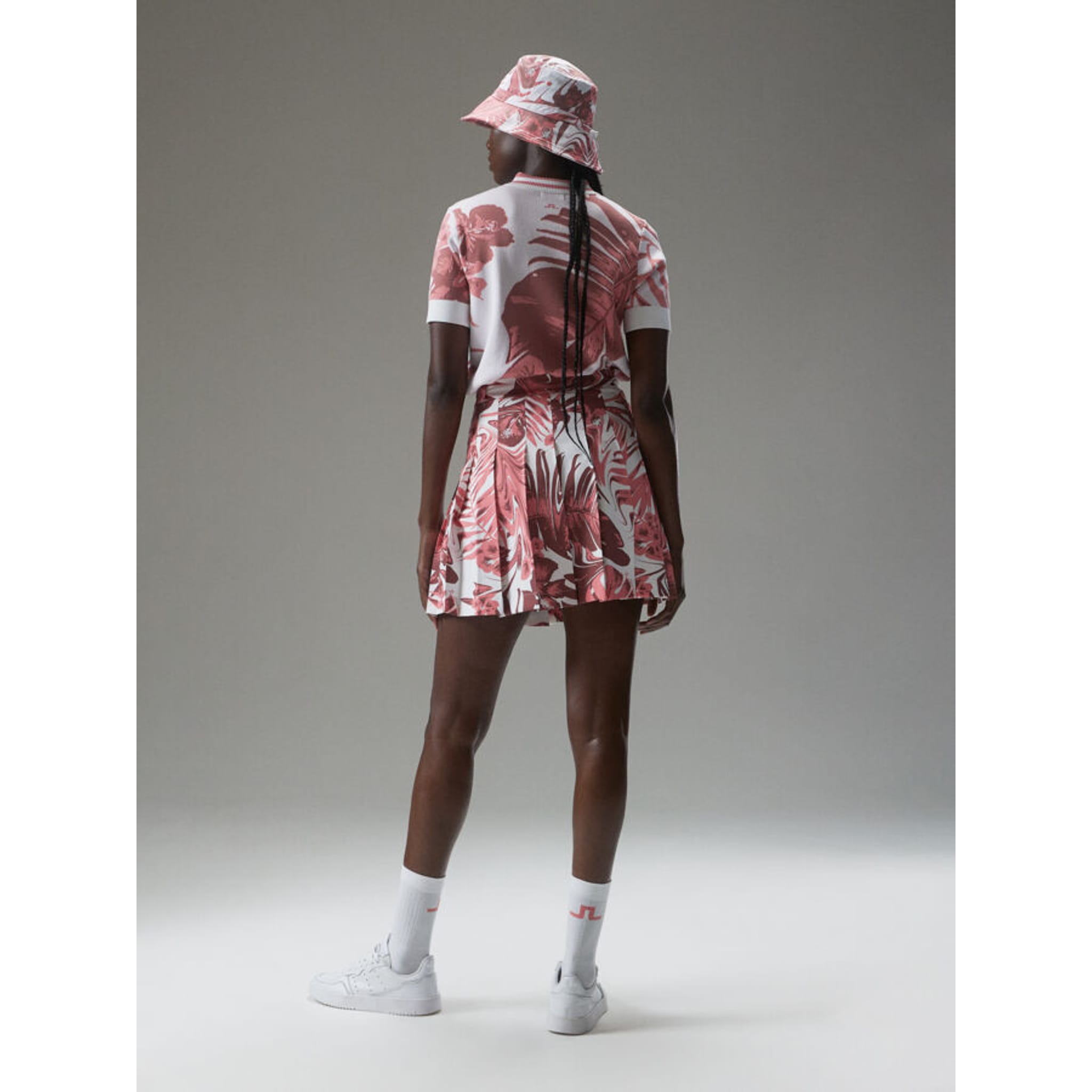 J. Lindeberg Adina Print Golf Rock Damen