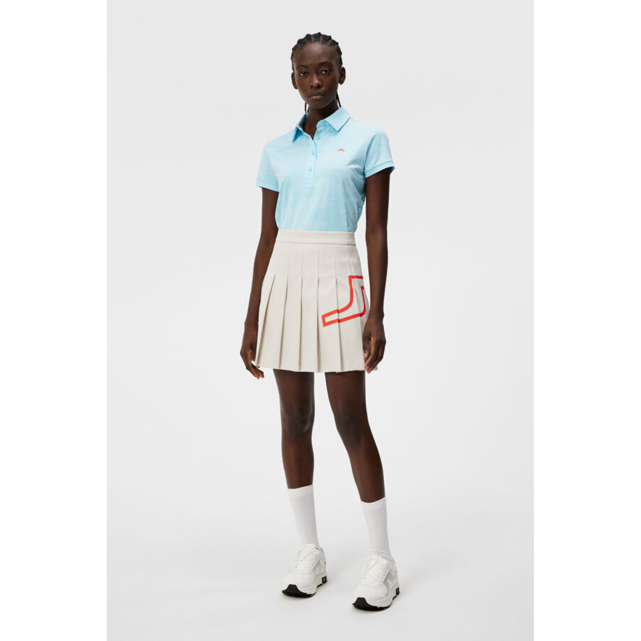 J. Lindeberg Alaya Jacquard Polo Damen