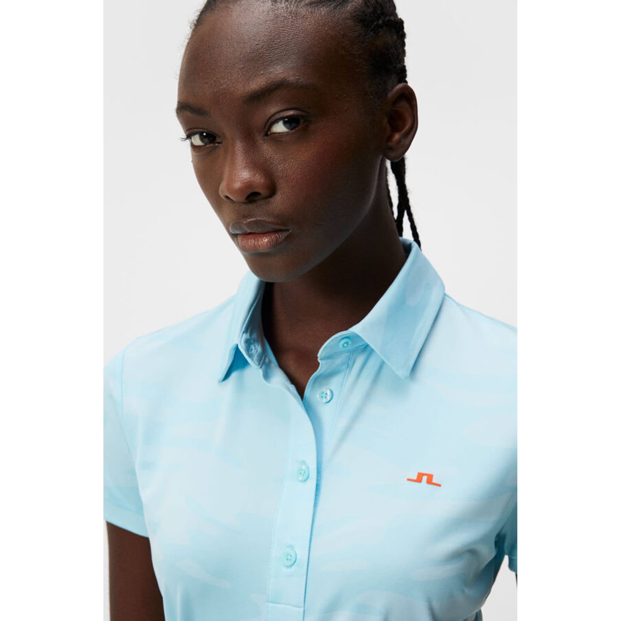 J. Lindeberg Alaya Jacquard Polo Damen