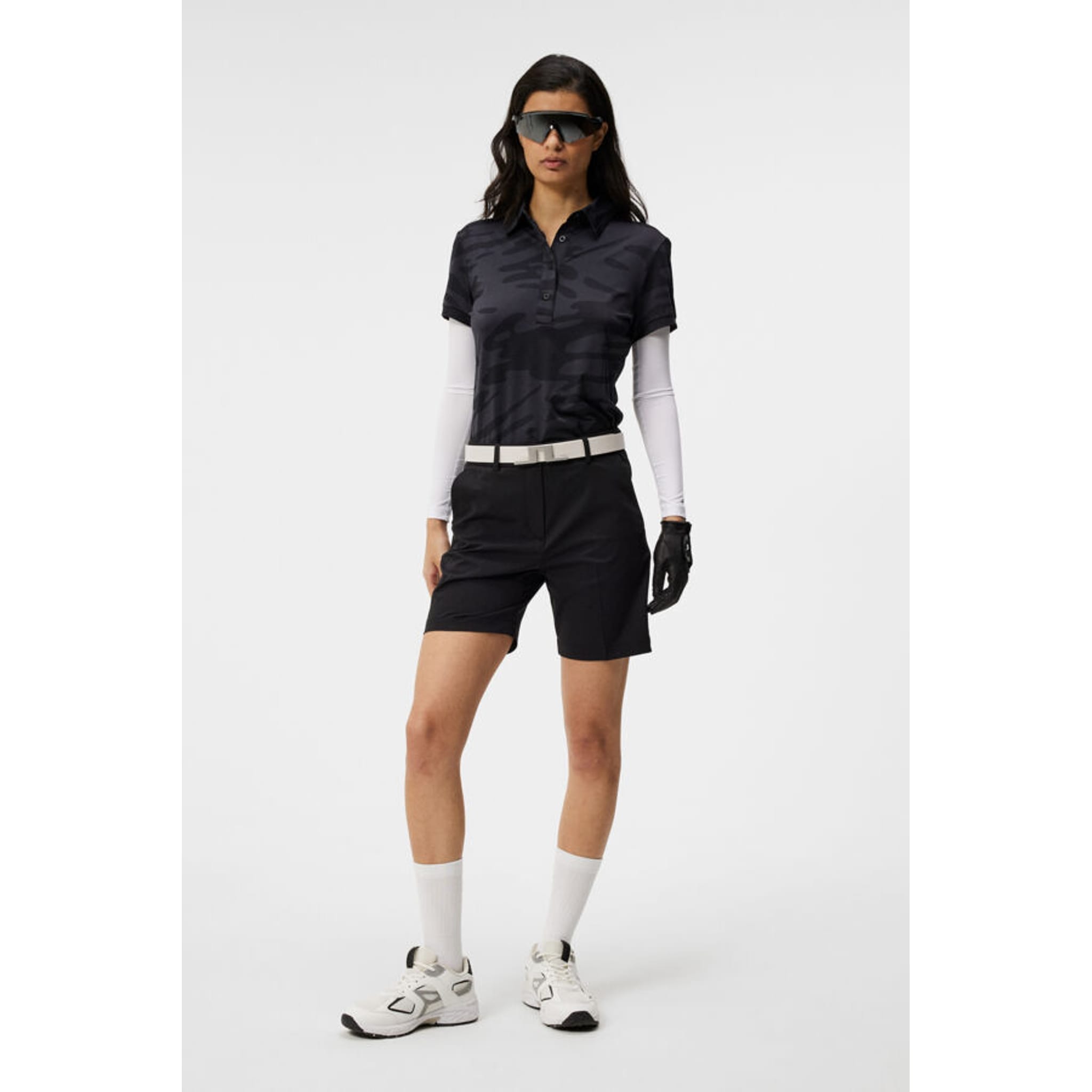 J. Lindeberg Alaya Jacquard Polo Damen