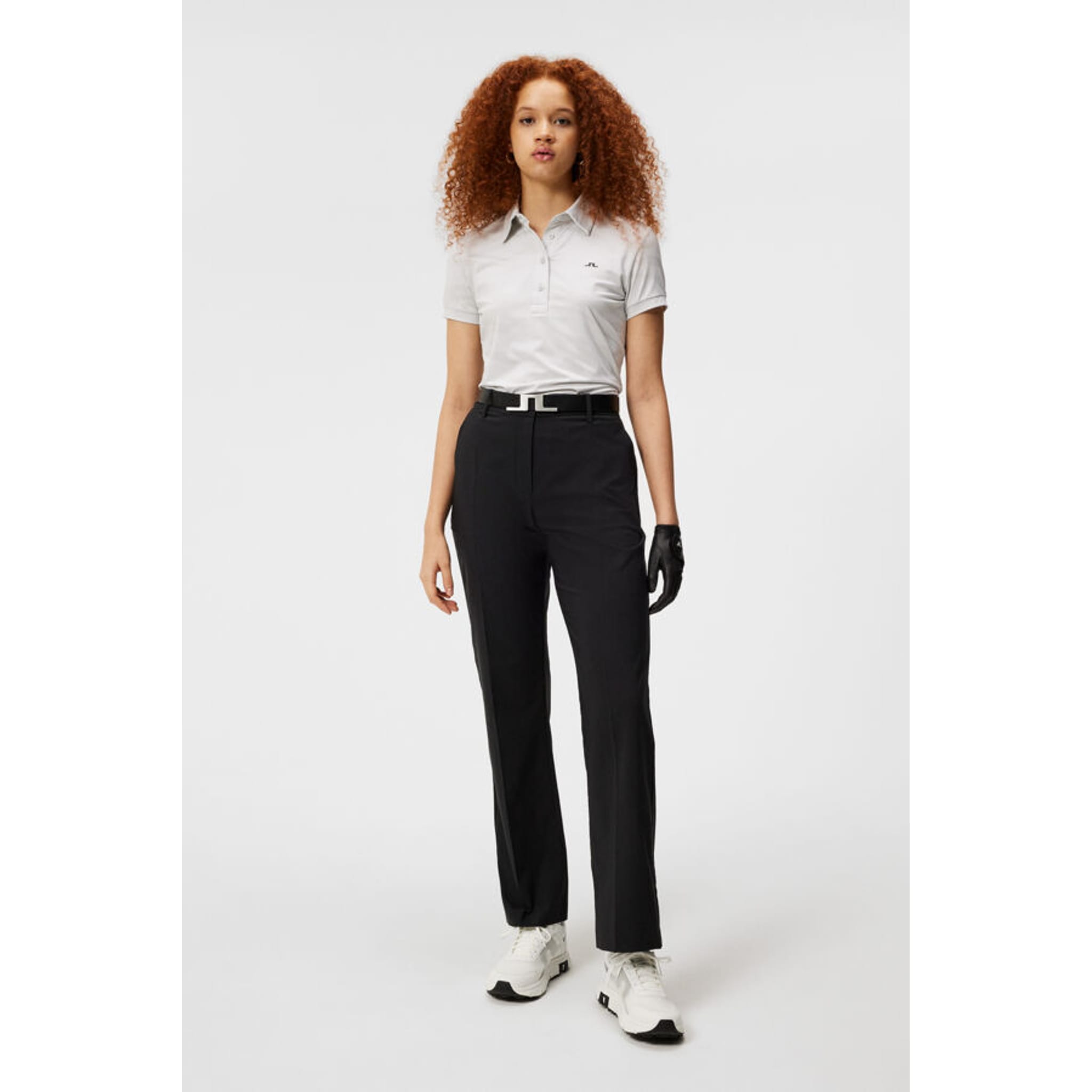 J. Lindeberg Alaya Jacquard Polo Damen